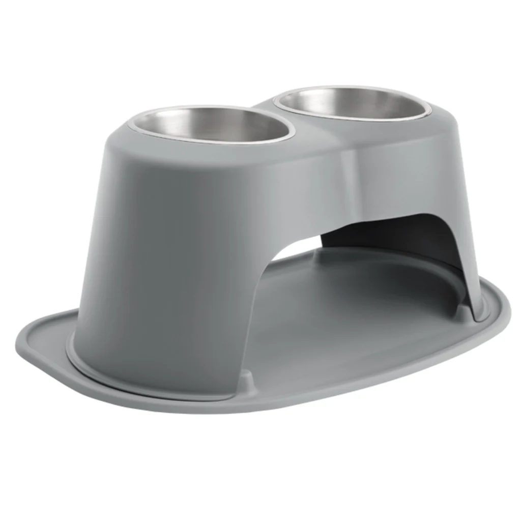 Double Bowl Pet Feeding System - Image 3