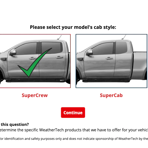 Ford Ranger T6 (P375) SuperCrew (2019-2023) 2nd Row Truck Mat - Image 6