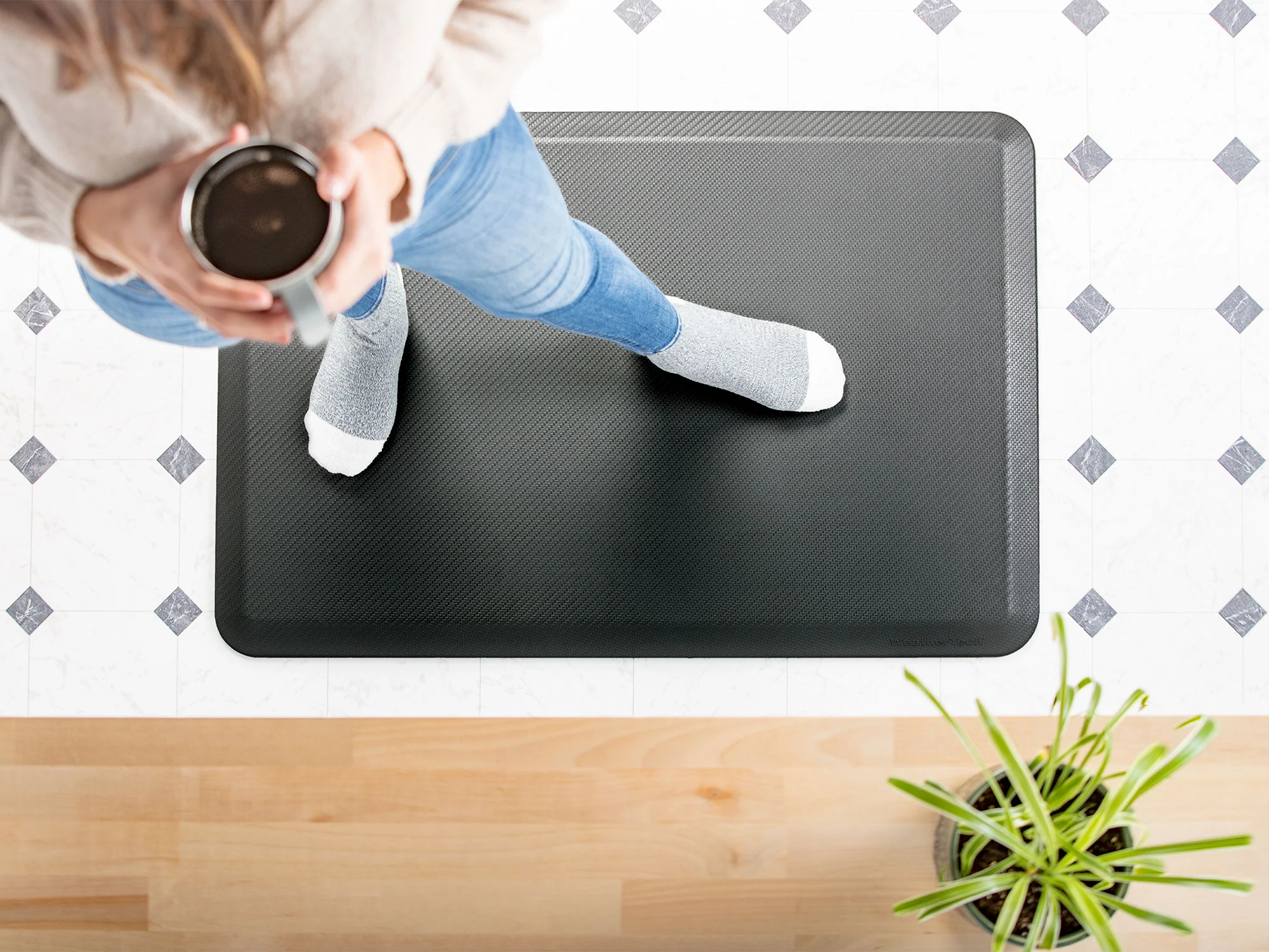 InDoor Rubber Floor Mat - Anti-Fatigue - Soft and Supportive