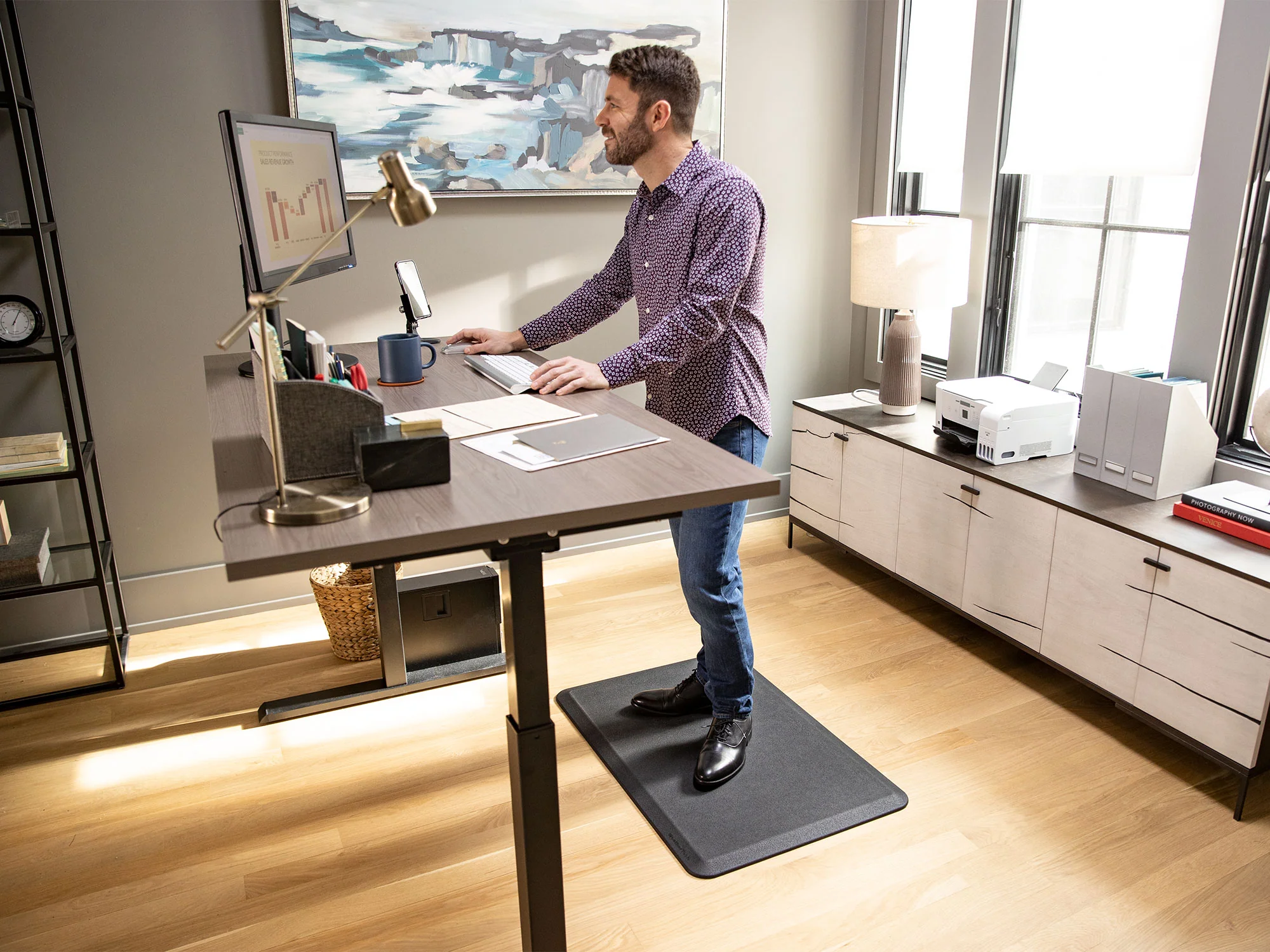 InDoor Rubber Floor Mat - Anti-Fatigue - Soft and Supportive - Image 2