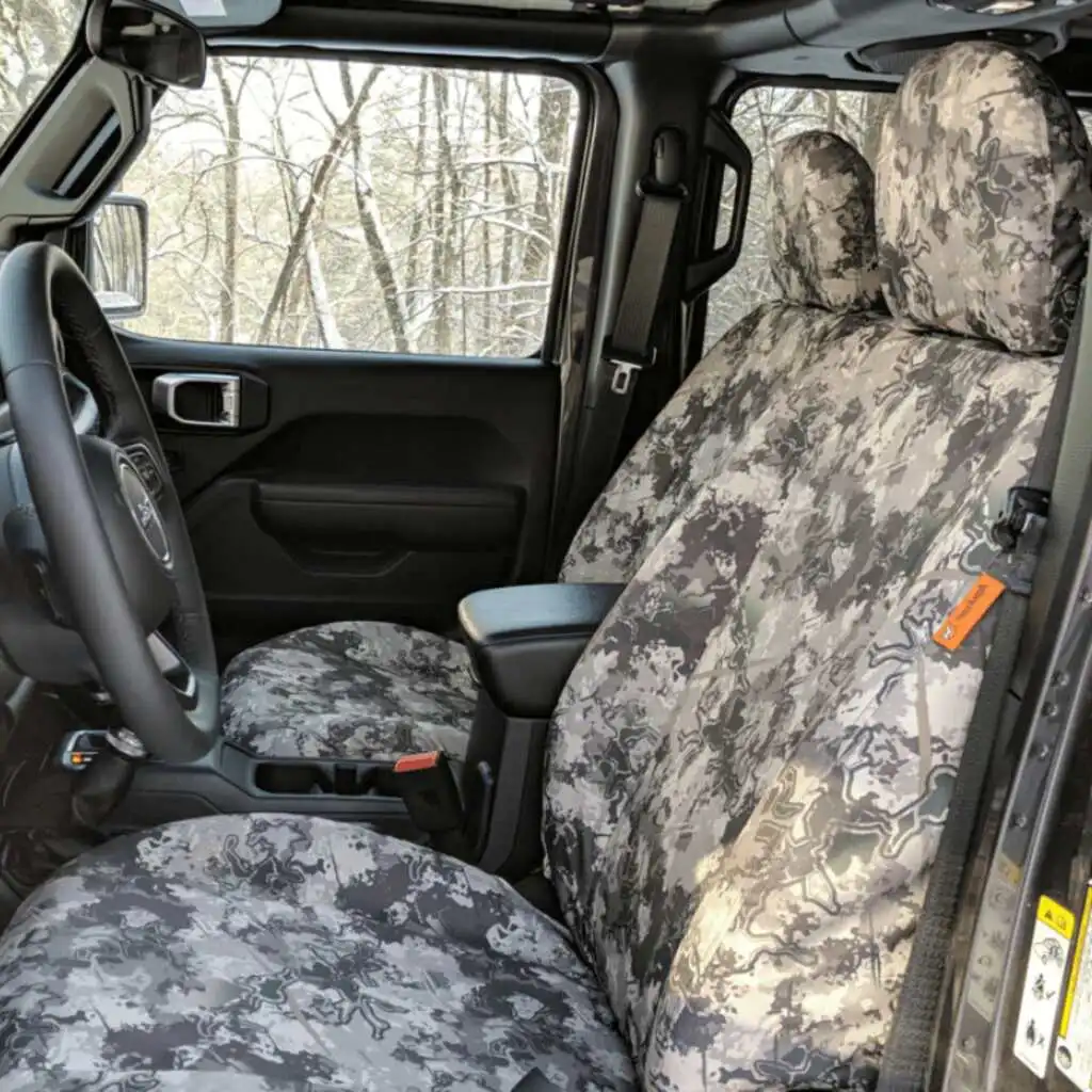 Jeep Wrangler JL, Gladiator JT (2019-2025) 1st Row Premium Car Seat Covers