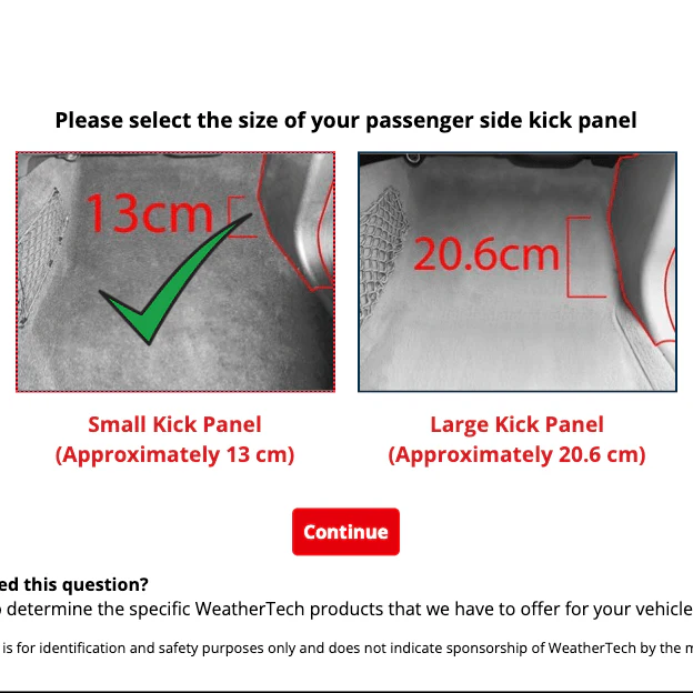 Mercedes-Benz ML-Class (2006-2011) 1st Row Car Mat (small) - Image 2