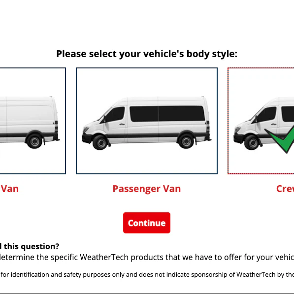 Mercedes-Benz Sprinter Passenger/Crew Van NCV3 (2006-2018) 1st Row Floor Mat - Image 3