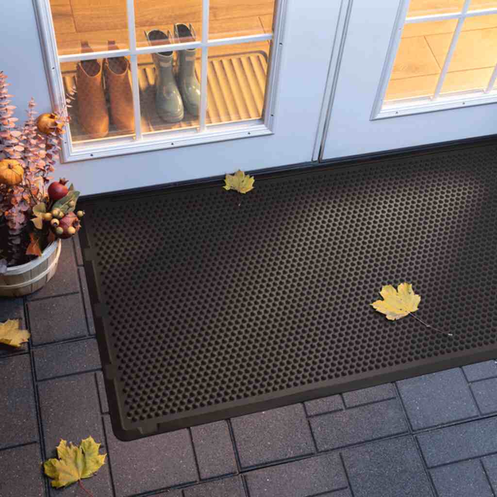 Outdoor Rubber Door Mat - Durable - Mud Removal - Image 5