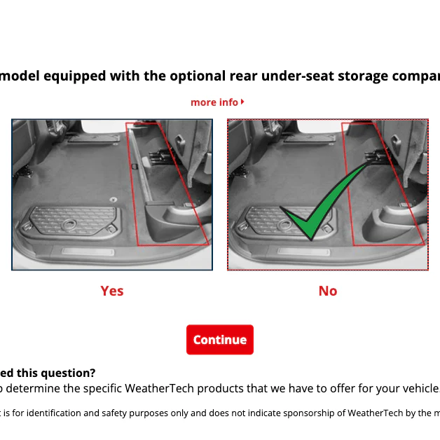 RAM 1500 Crew Cab DT/TRX (2019-2025) 2nd Row Premium Truck Mat without Toolbox - Image 3