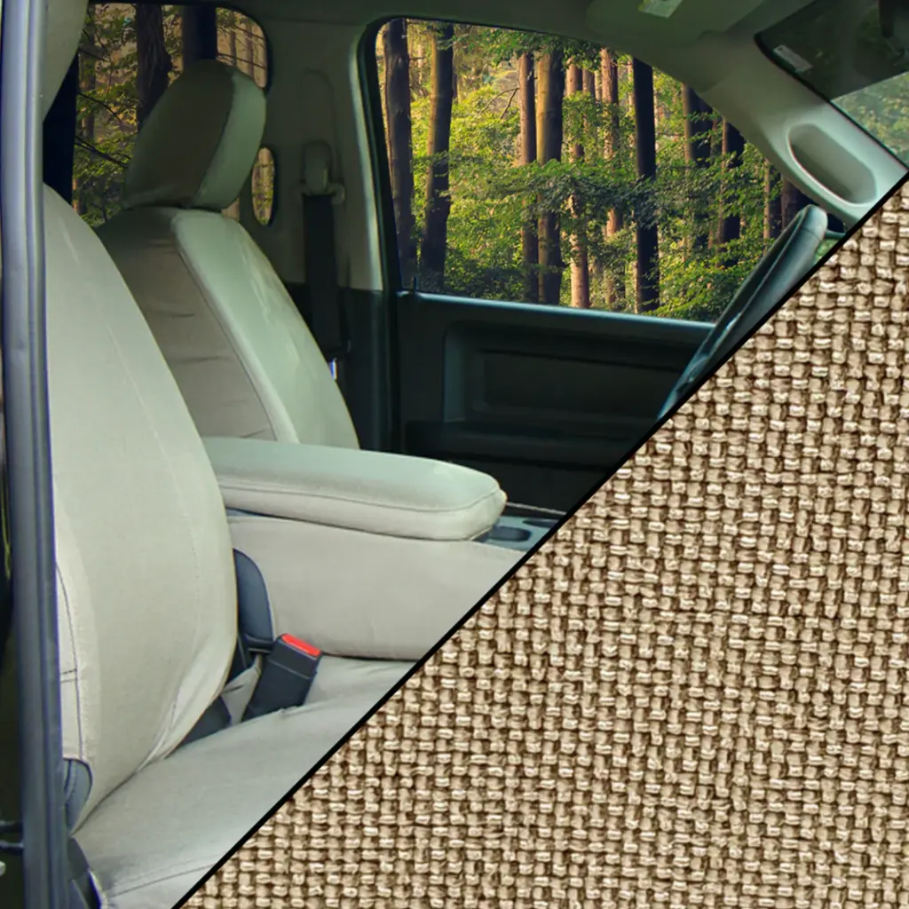 TigerTough RAM 1500 DT (2019-2026) 1st Row Premium Custom Car Seat Covers - Image 7