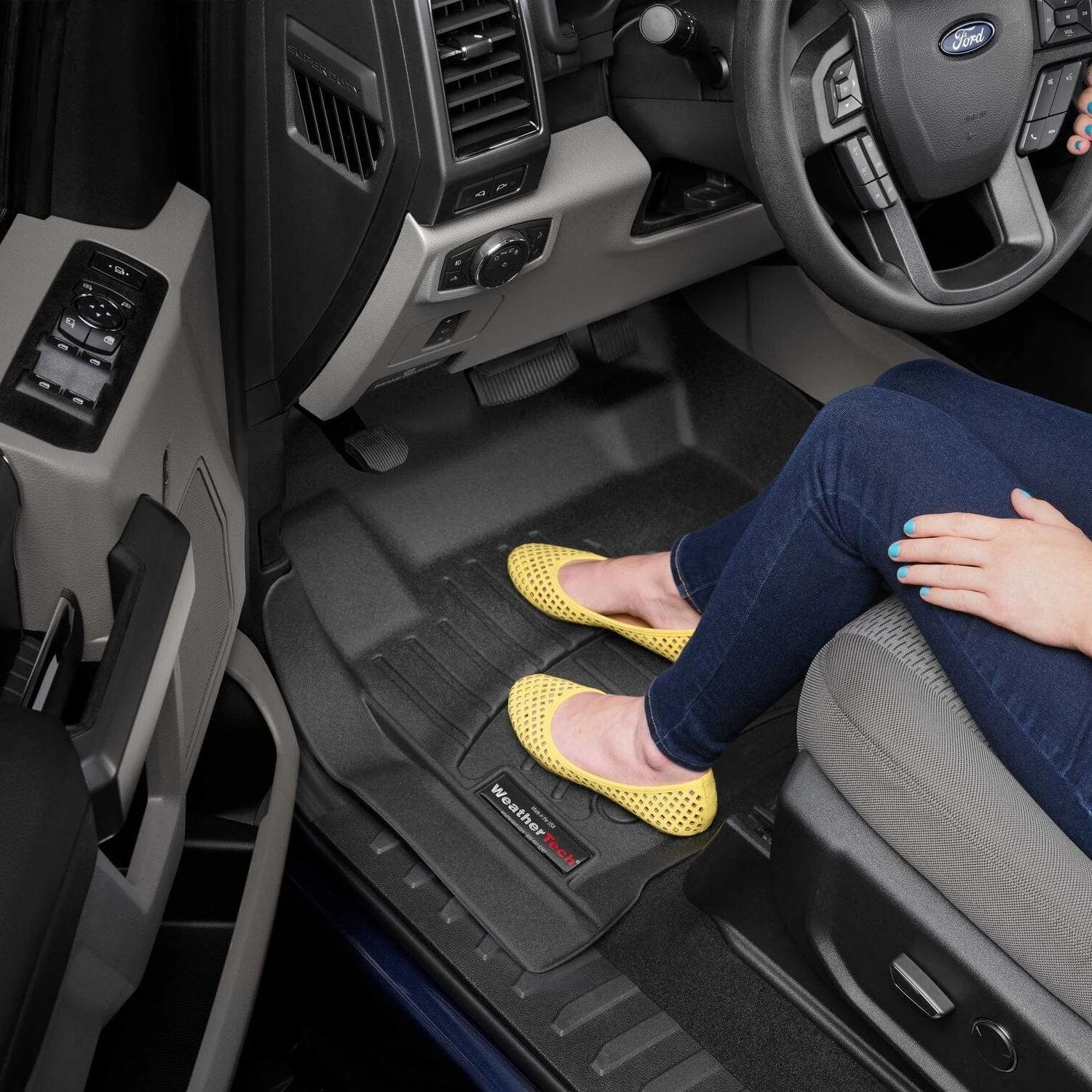 Toyota Prius Hybrid XW60 (2022-2025) 1st Row Car Mat - Image 4