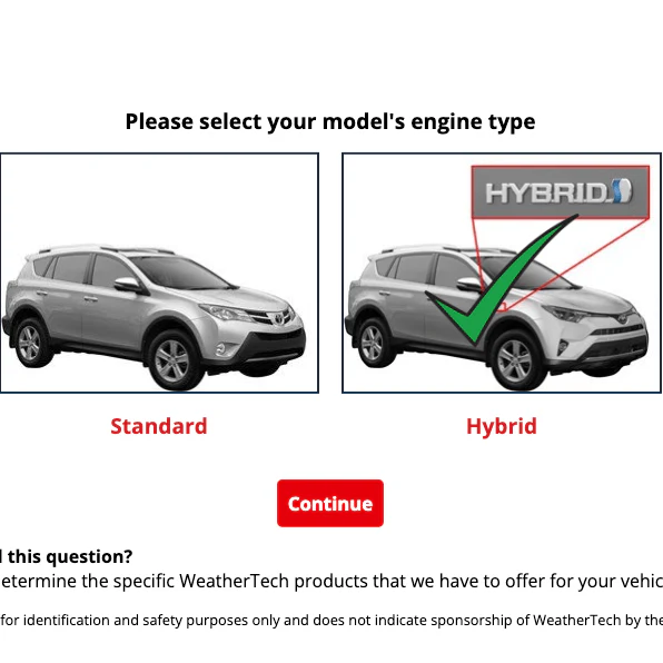 Toyota RAV4 Hybrid XA40 (2016-2018) 2nd Row Car Mats - Image 2