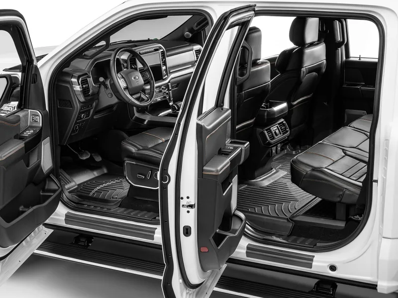 Chevrolet Tahoe (2015-2020) 2nd & 3rd Row Premium Car Mat (Bucket) - Image 5